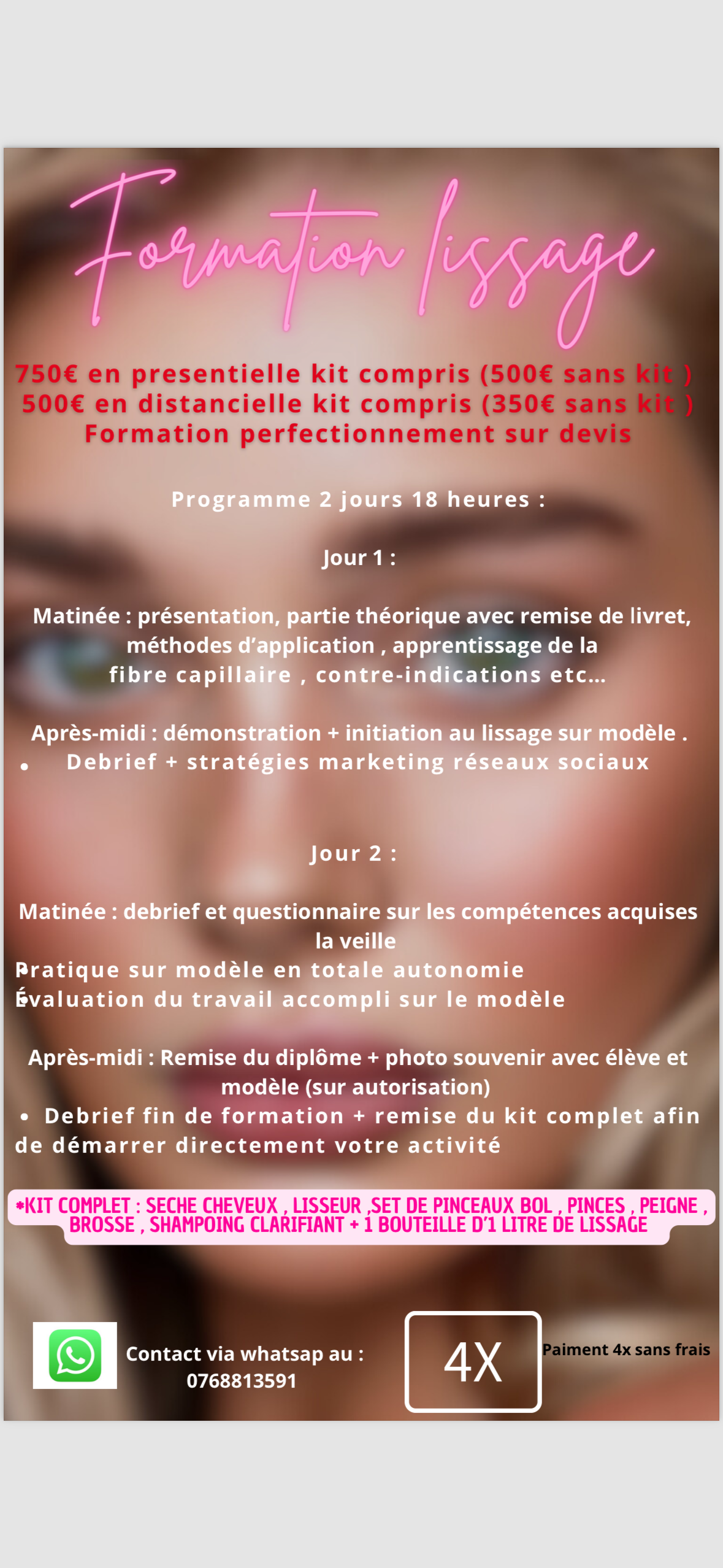 Formation Lissage